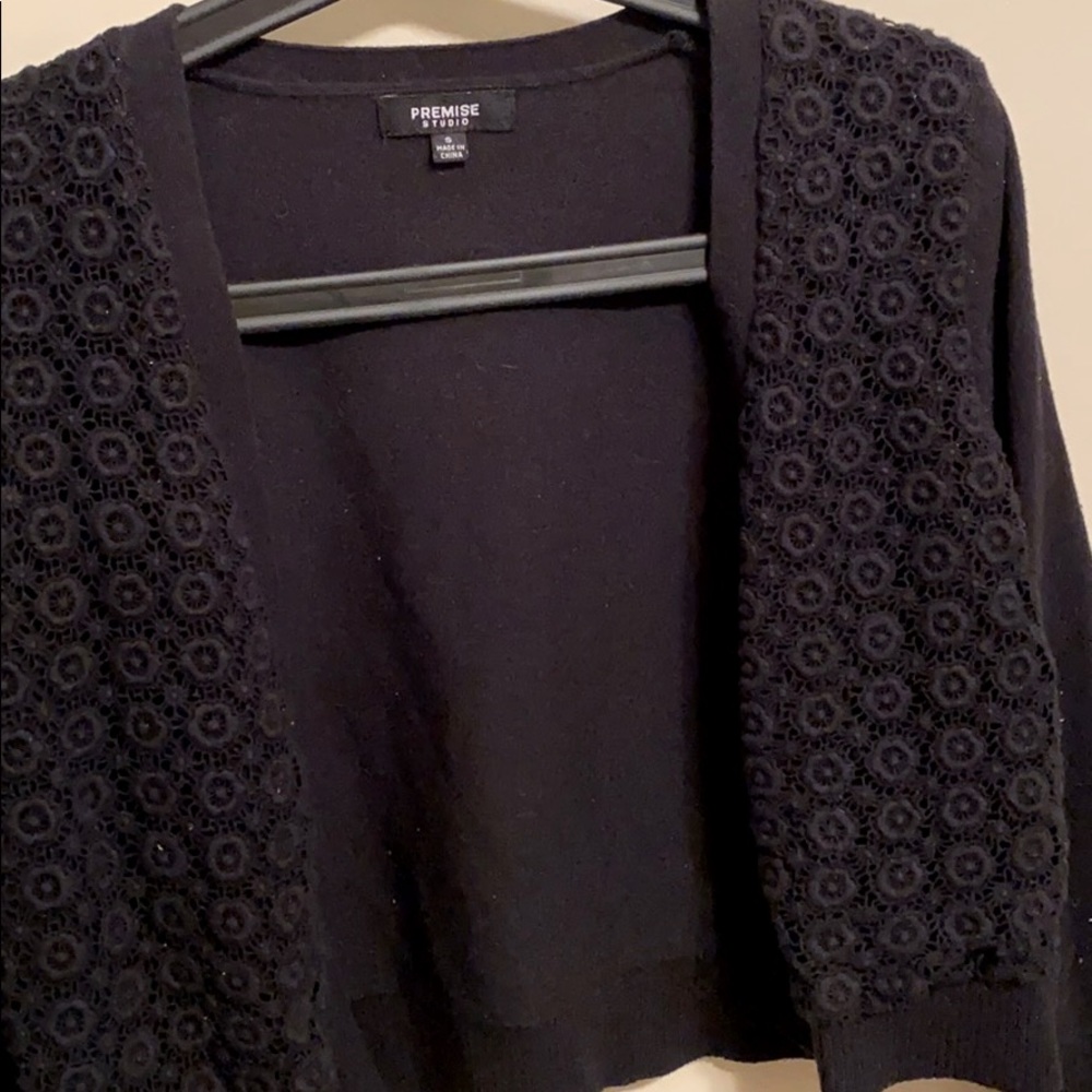 Crochet front cardigan - Picture 4 of 6